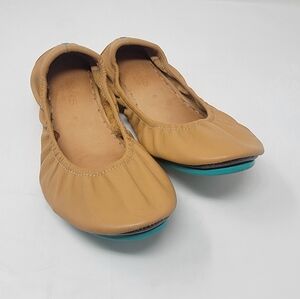 TIEKS ballerina leather flats size 6 women's shoes